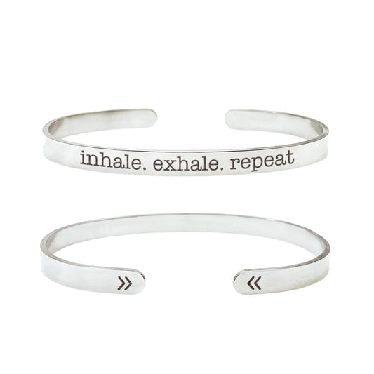 INHALE EXHALE REPEAT CUFF - Avy + Tay