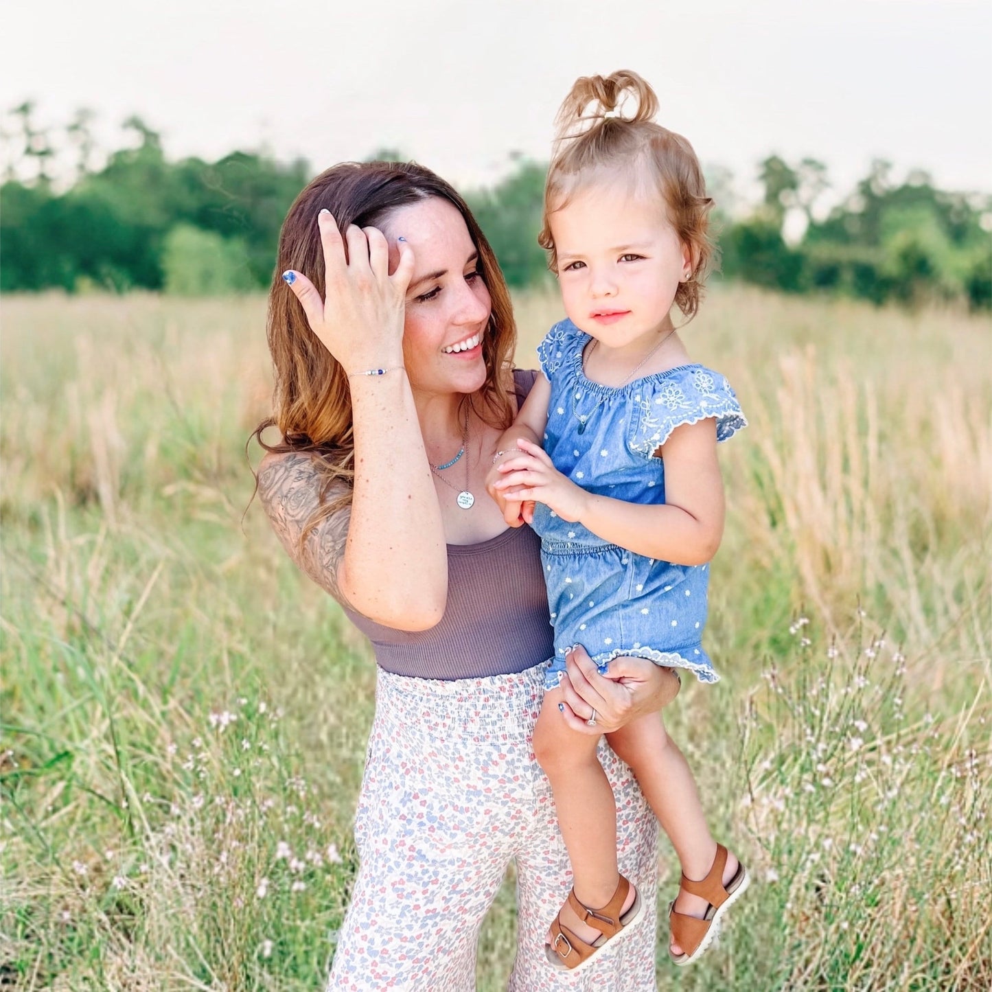 IT'S THE LITTLE THINGS MOMMY + ME NECKLACE SET - Avy + Tay