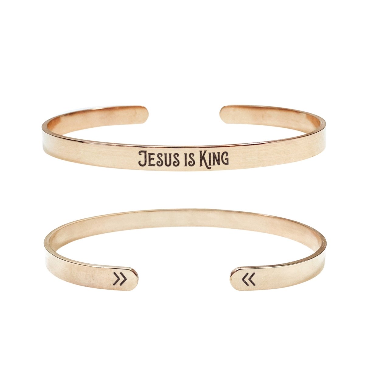 JESUS IS KING CUFF - Avy + Tay