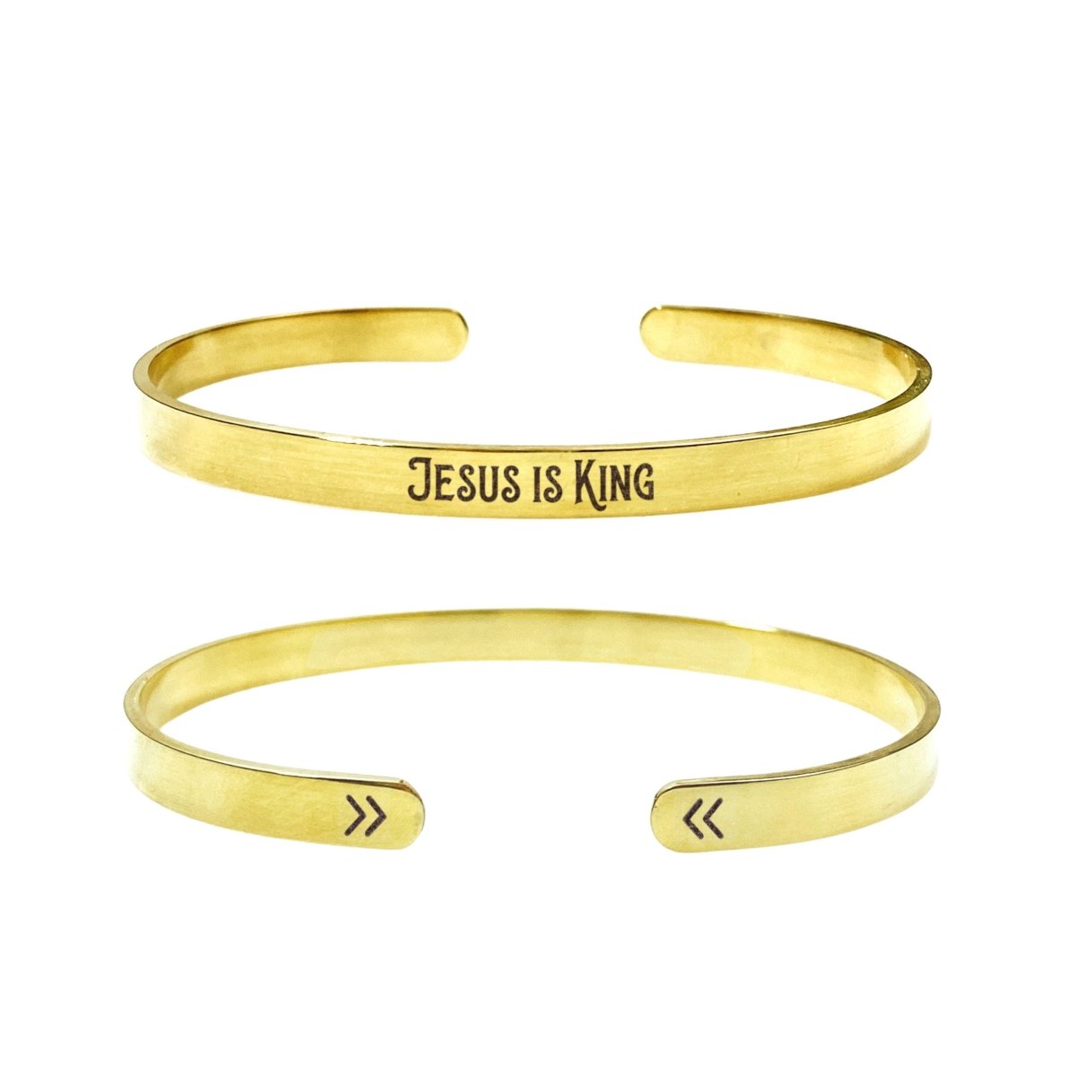 JESUS IS KING CUFF - Avy + Tay