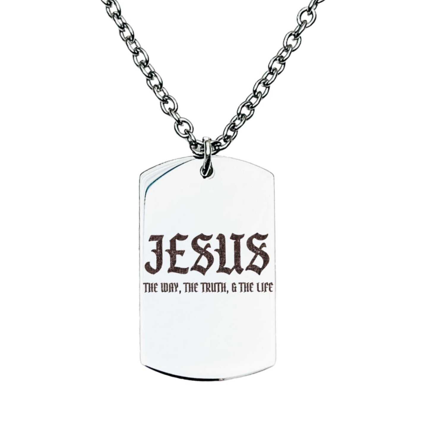 JESUS THE WAY THE TRUTH AND THE LIFE MEN'S NECKLACE - Avy + Tay