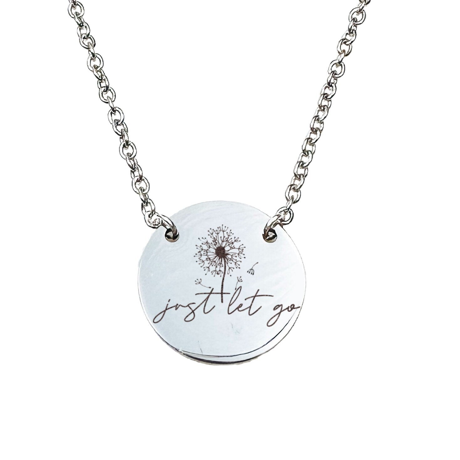 JUST LET GO NECKLACE - Avy + Tay