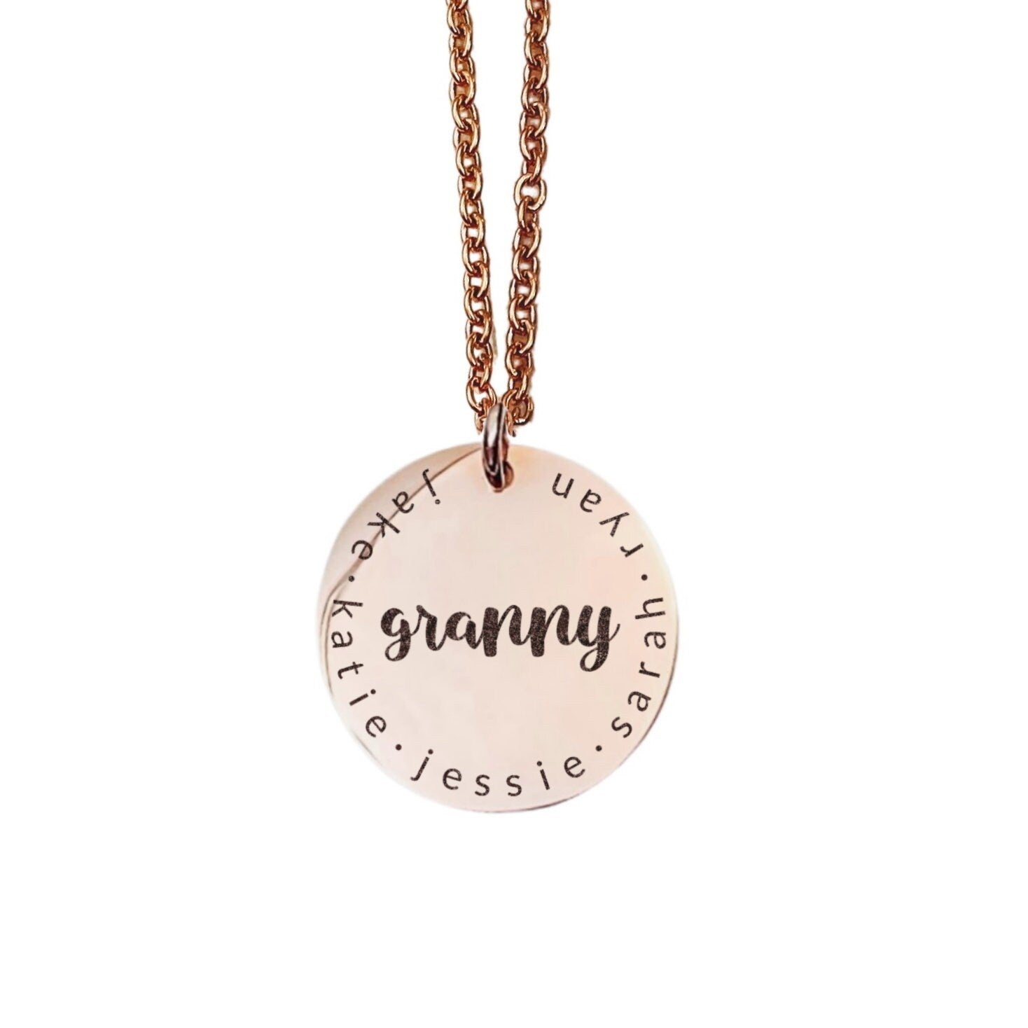 KIDS NAMES NECKLACE - Avy + Tay