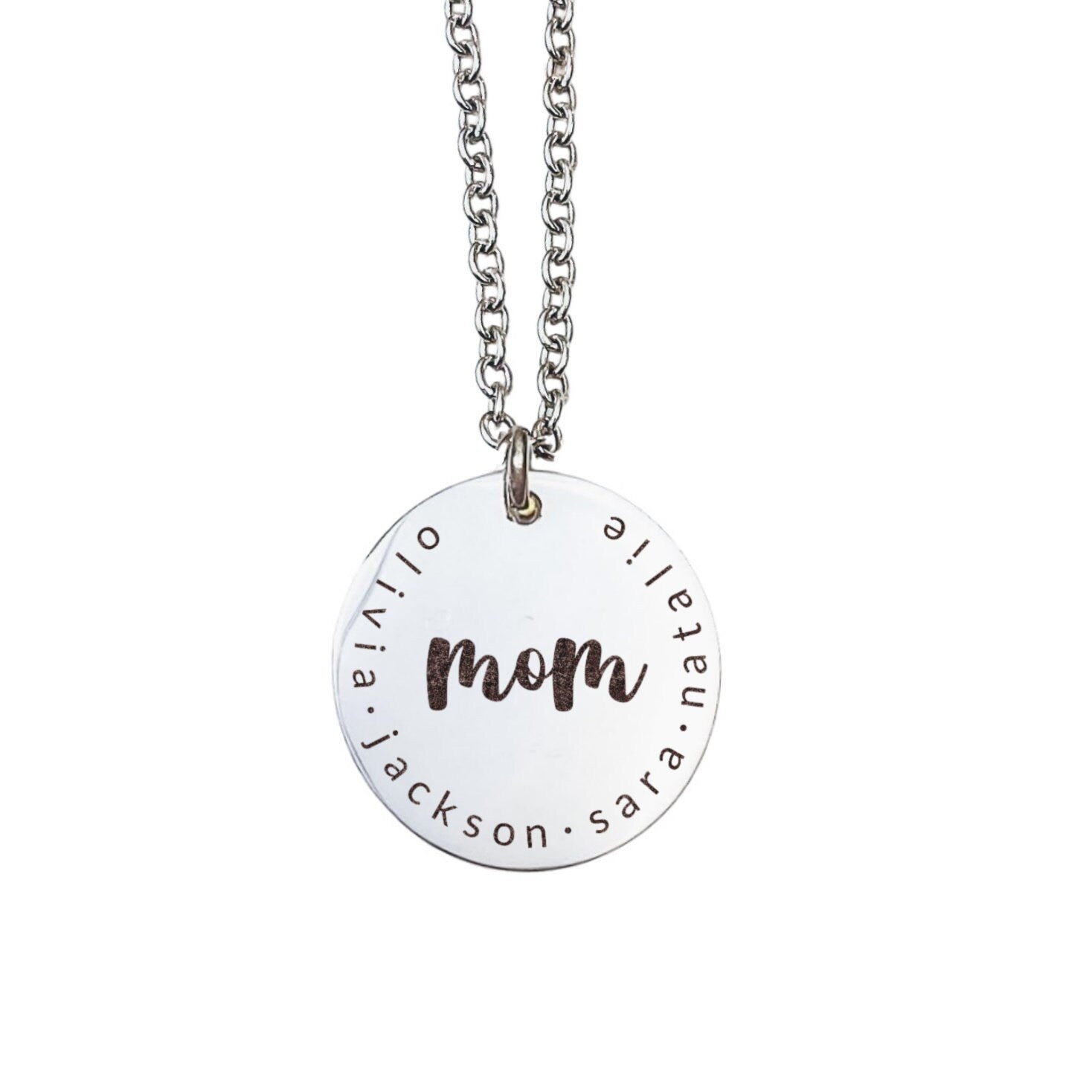 KIDS NAMES NECKLACE - Avy + Tay