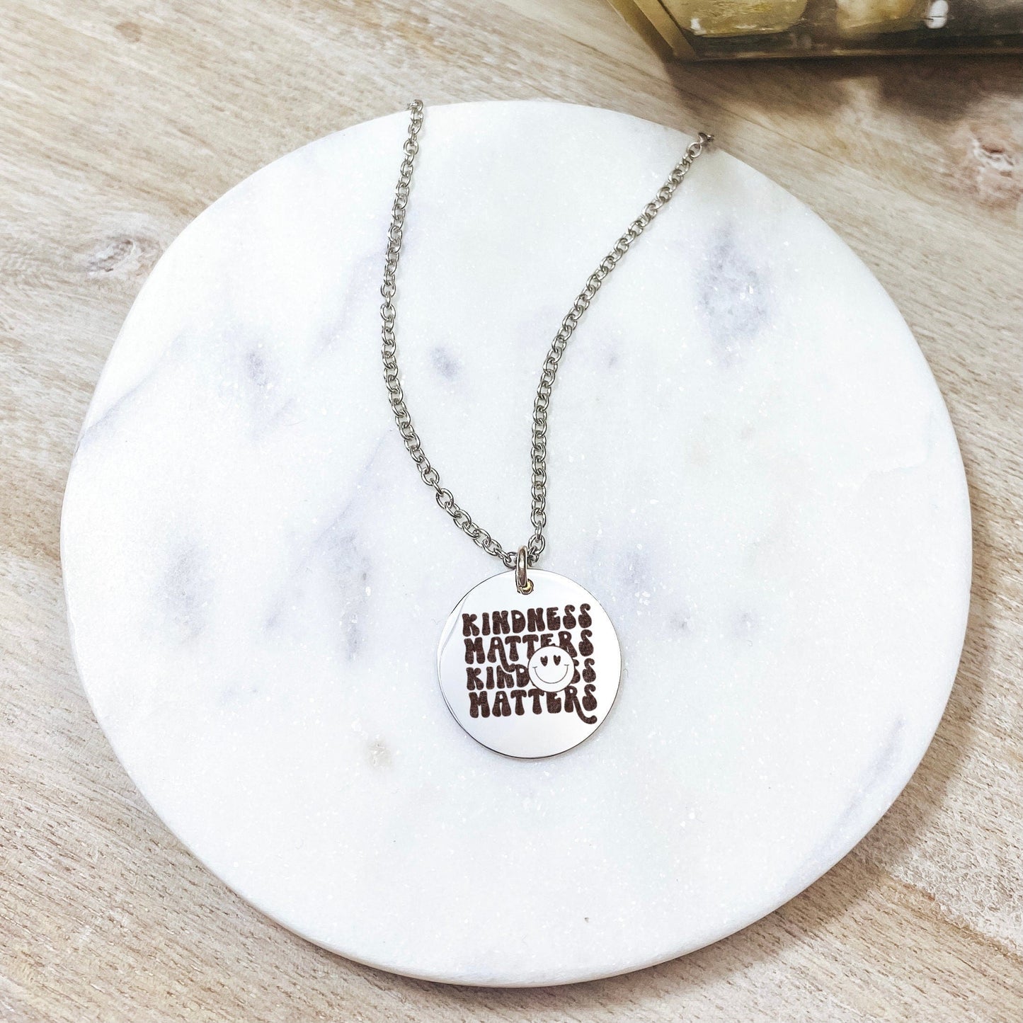 KINDNESS MATTERS NECKLACE - Avy + Tay