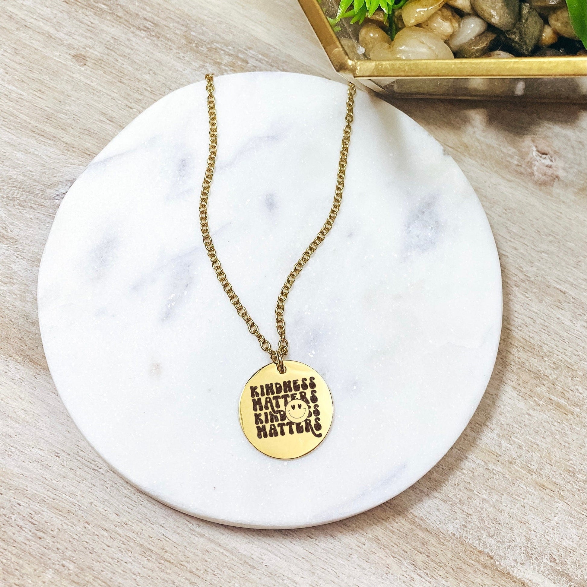 KINDNESS MATTERS NECKLACE - Avy + Tay