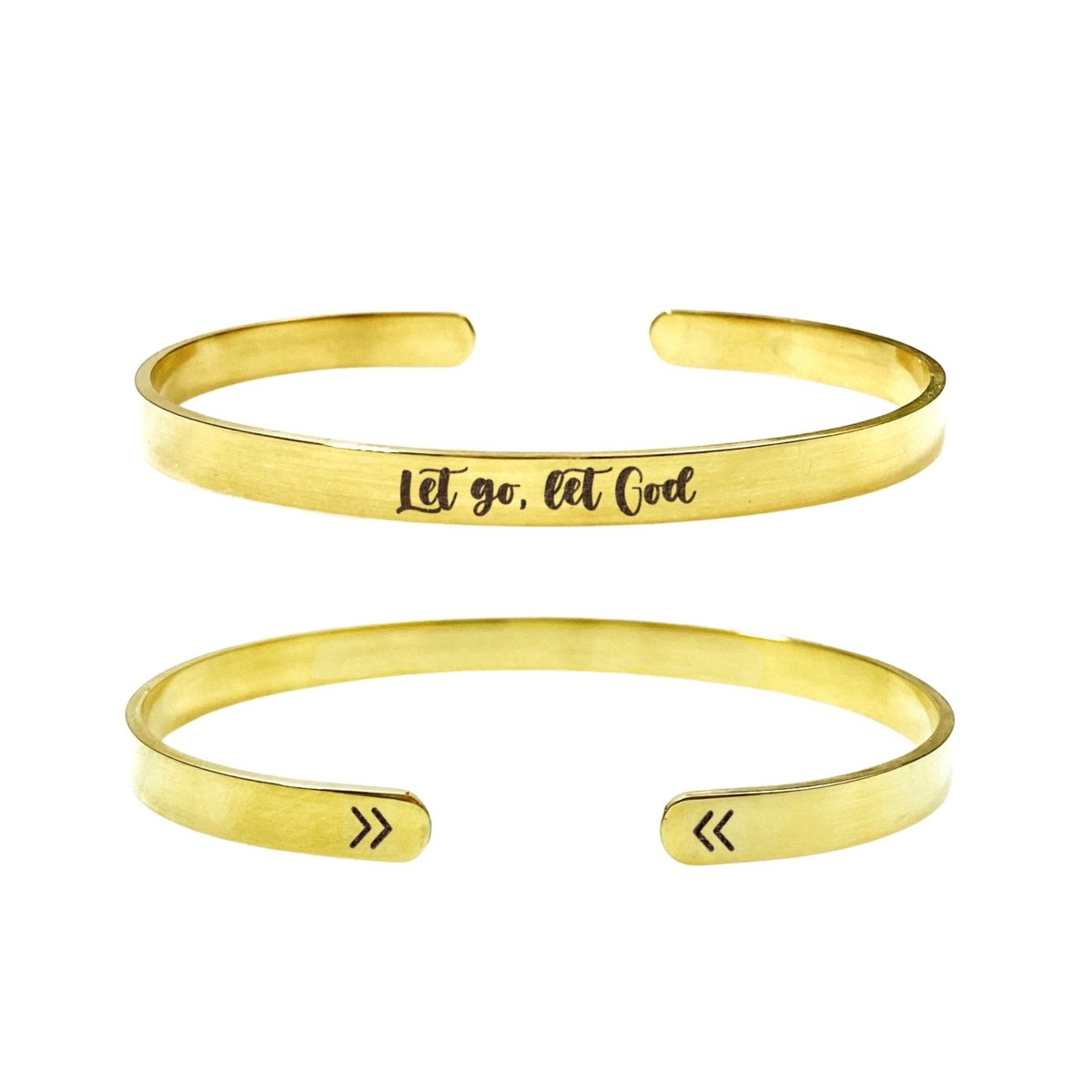 LET GO LET GOD CUFF - Avy + Tay