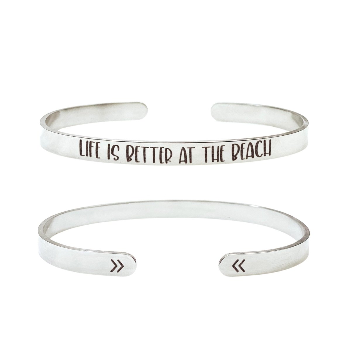 LIFE IS BETTER AT THE BEACH CUFF - Avy + Tay