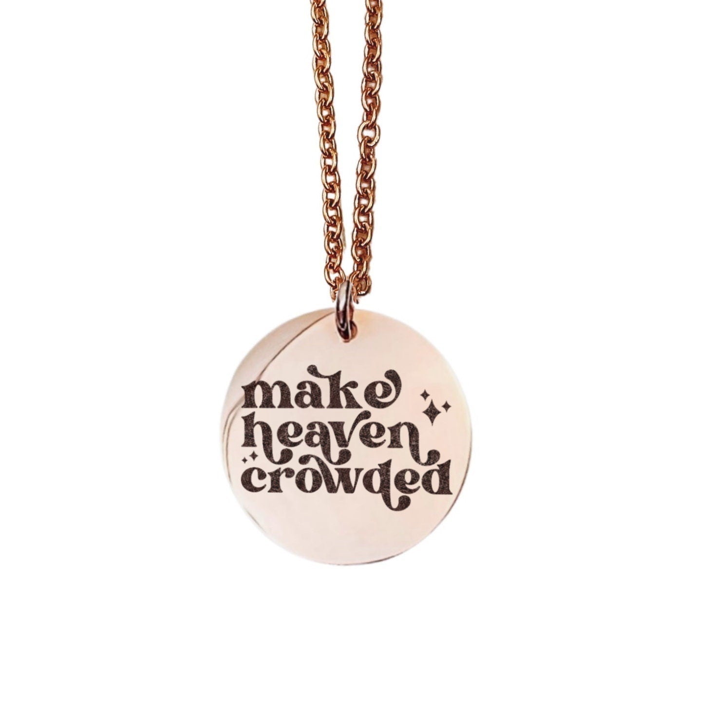 MAKE HEAVEN CROWDED NECKLACE - Avy + Tay