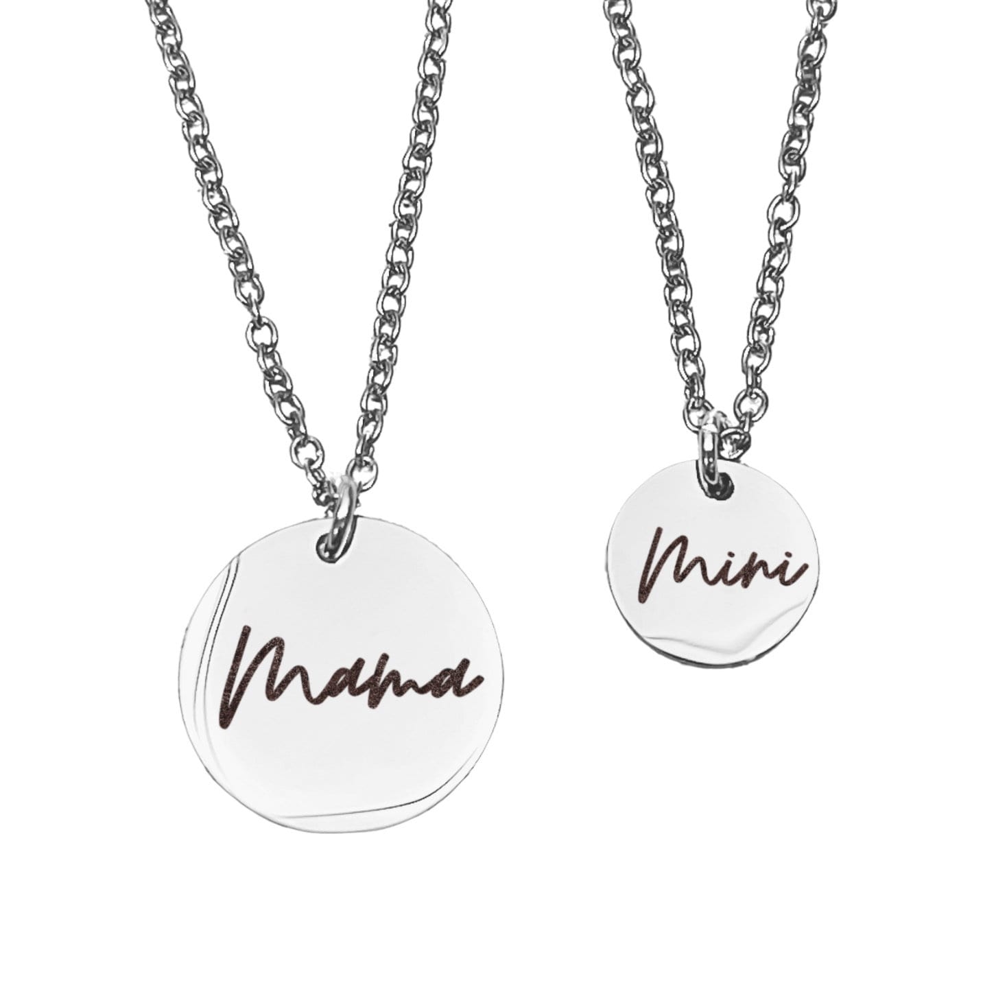 MAMA AND MINI MOMMY + ME NECKLACE SET - Avy + Tay