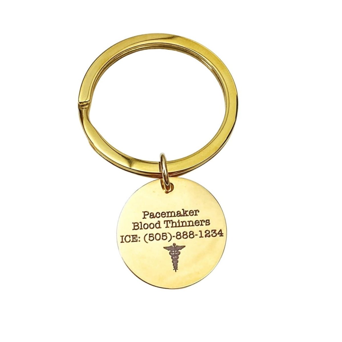 MEDICAL ID KEYCHAIN - Avy + Tay