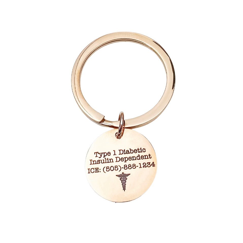 MEDICAL ID KEYCHAIN - Avy + Tay