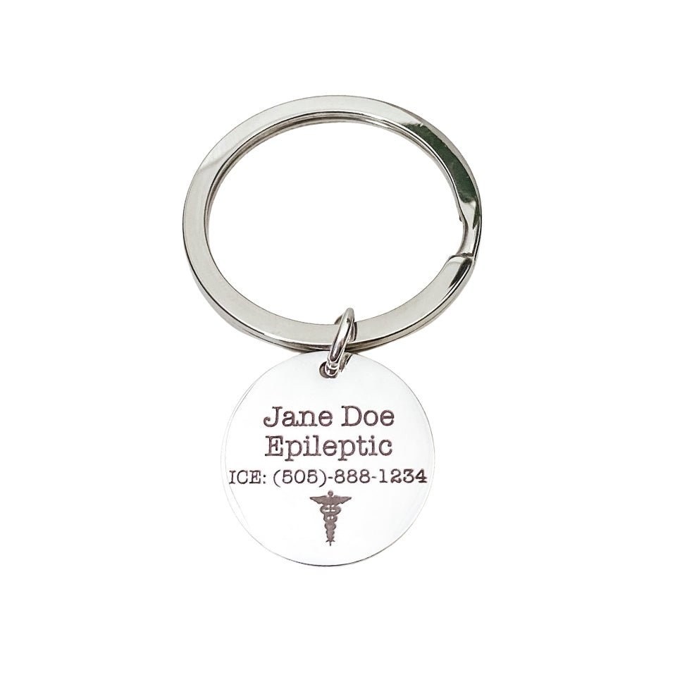 MEDICAL ID KEYCHAIN - Avy + Tay