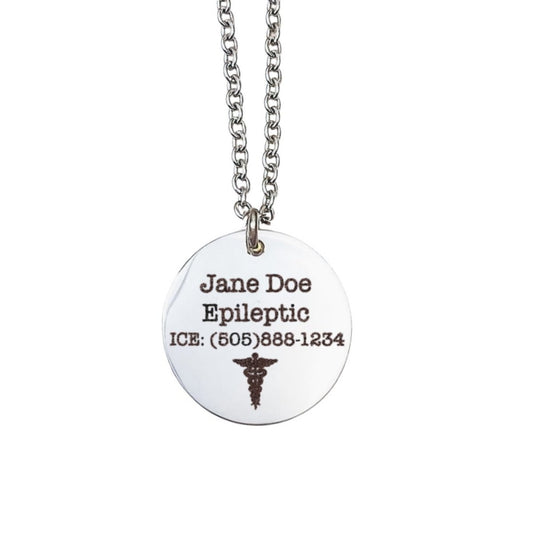 MEDICAL ID NECKLACE - Avy + Tay