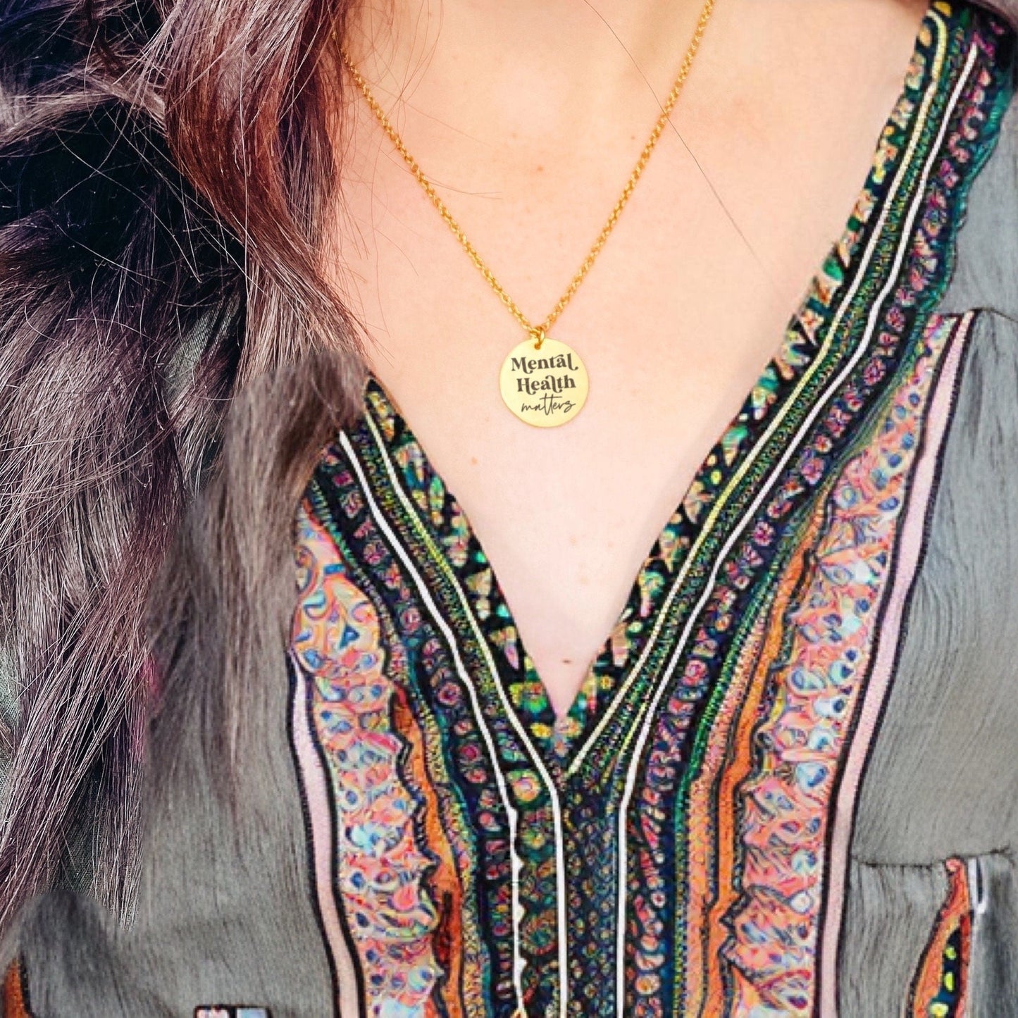 MENTAL HEALTH MATTERS NECKLACE - Avy + Tay