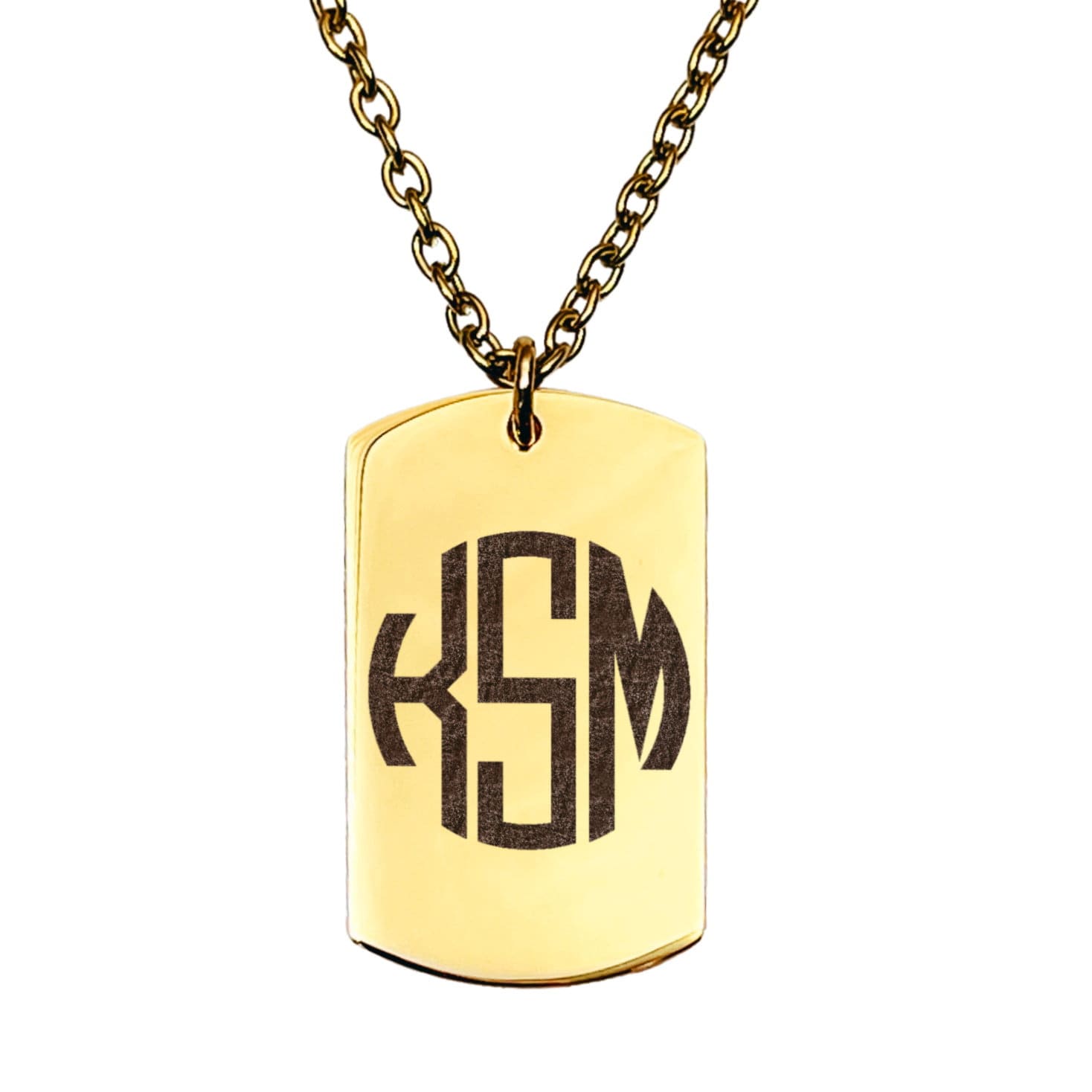 MONOGRAM MEN'S NECKLACE - Avy + Tay