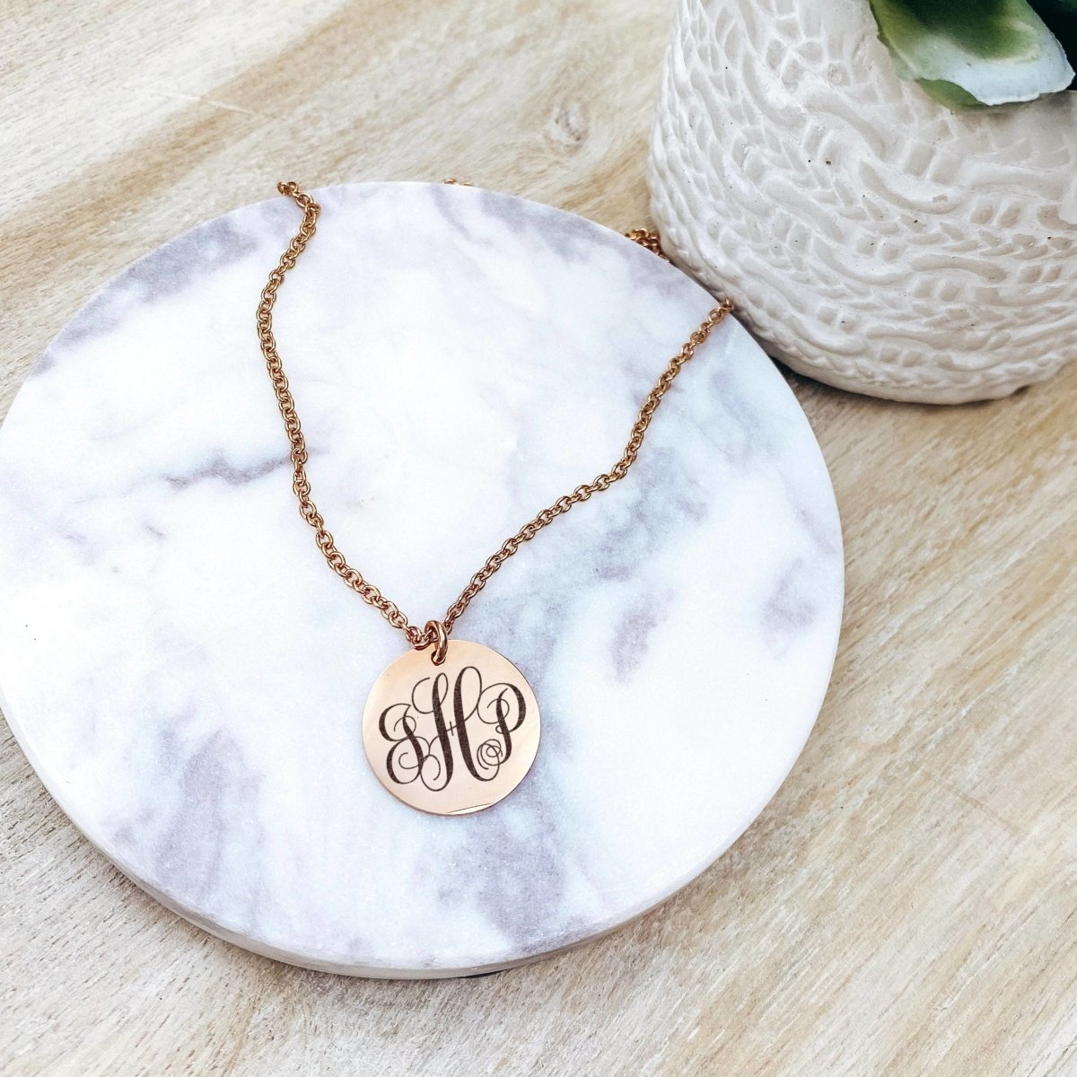 MONOGRAM NECKLACE - Avy + Tay