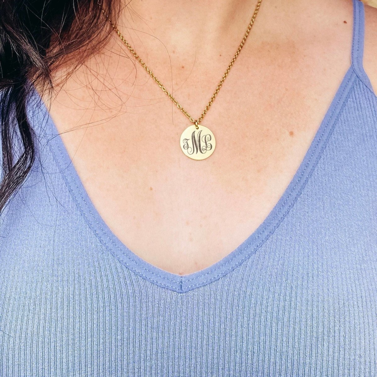 MONOGRAM NECKLACE - Avy + Tay