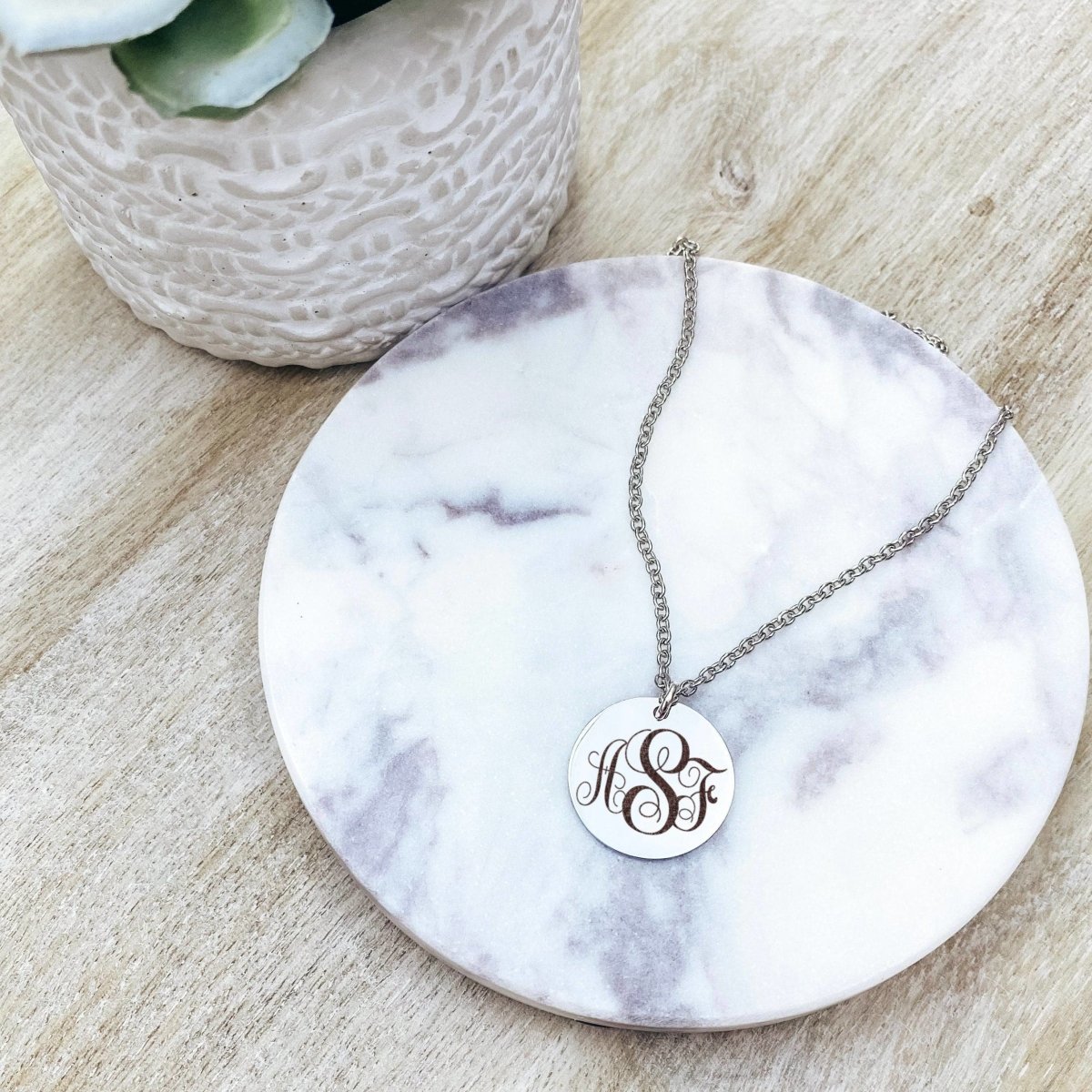 MONOGRAM NECKLACE - Avy + Tay