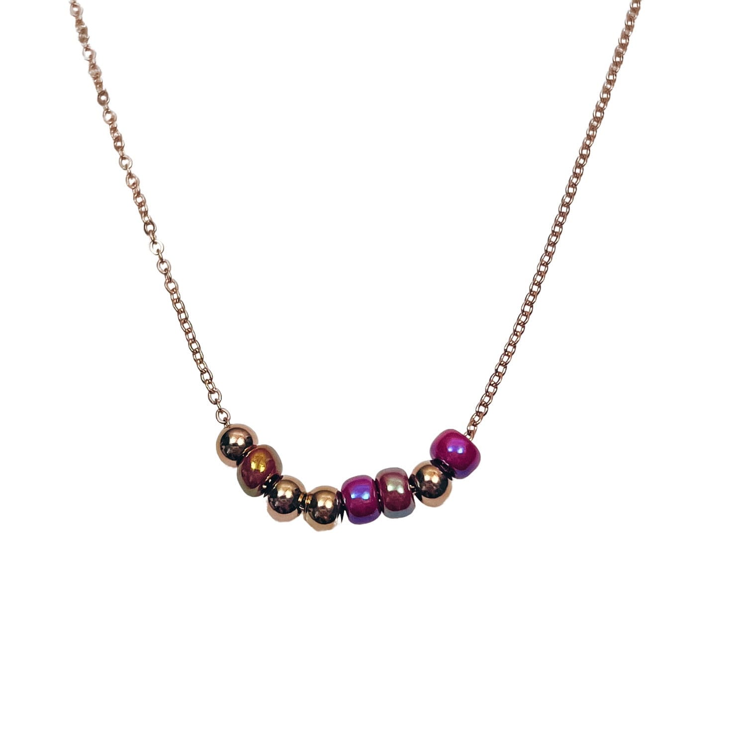 MORSE CODE BEADED NECKLACE - Avy + Tay