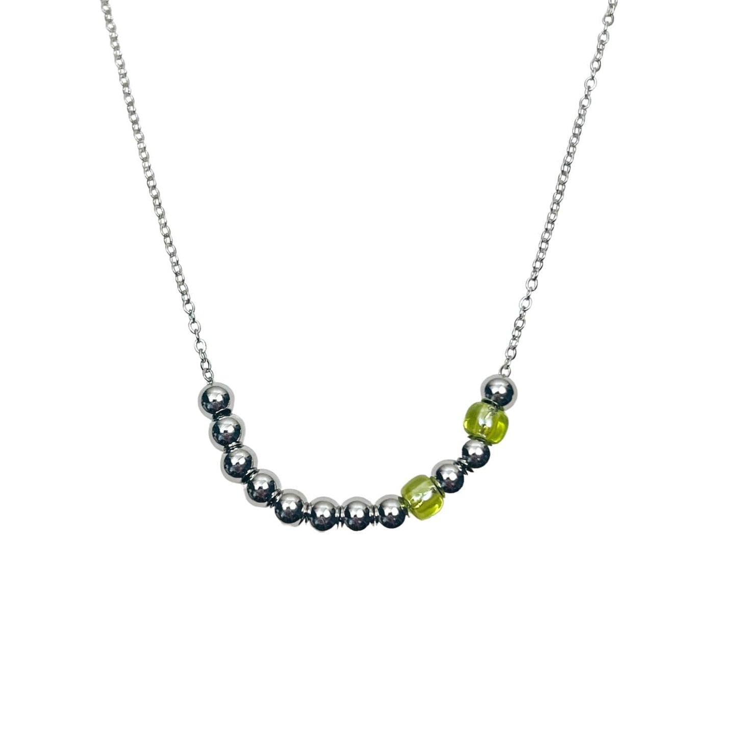 MORSE CODE BEADED NECKLACE - Avy + Tay