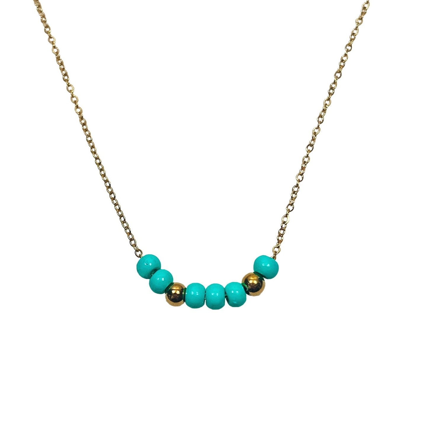 MORSE CODE BEADED NECKLACE - Avy + Tay