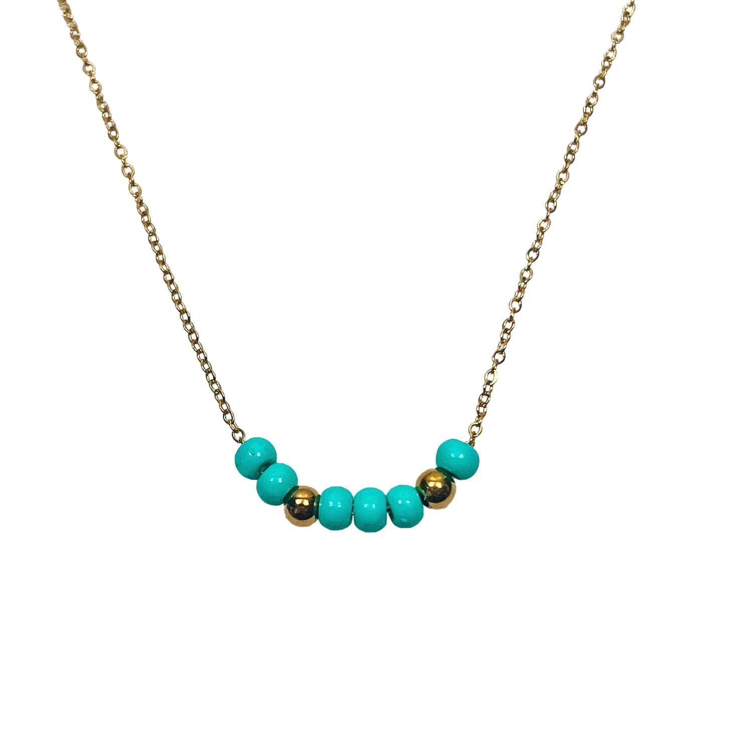 MORSE CODE BEADED NECKLACE - Avy + Tay