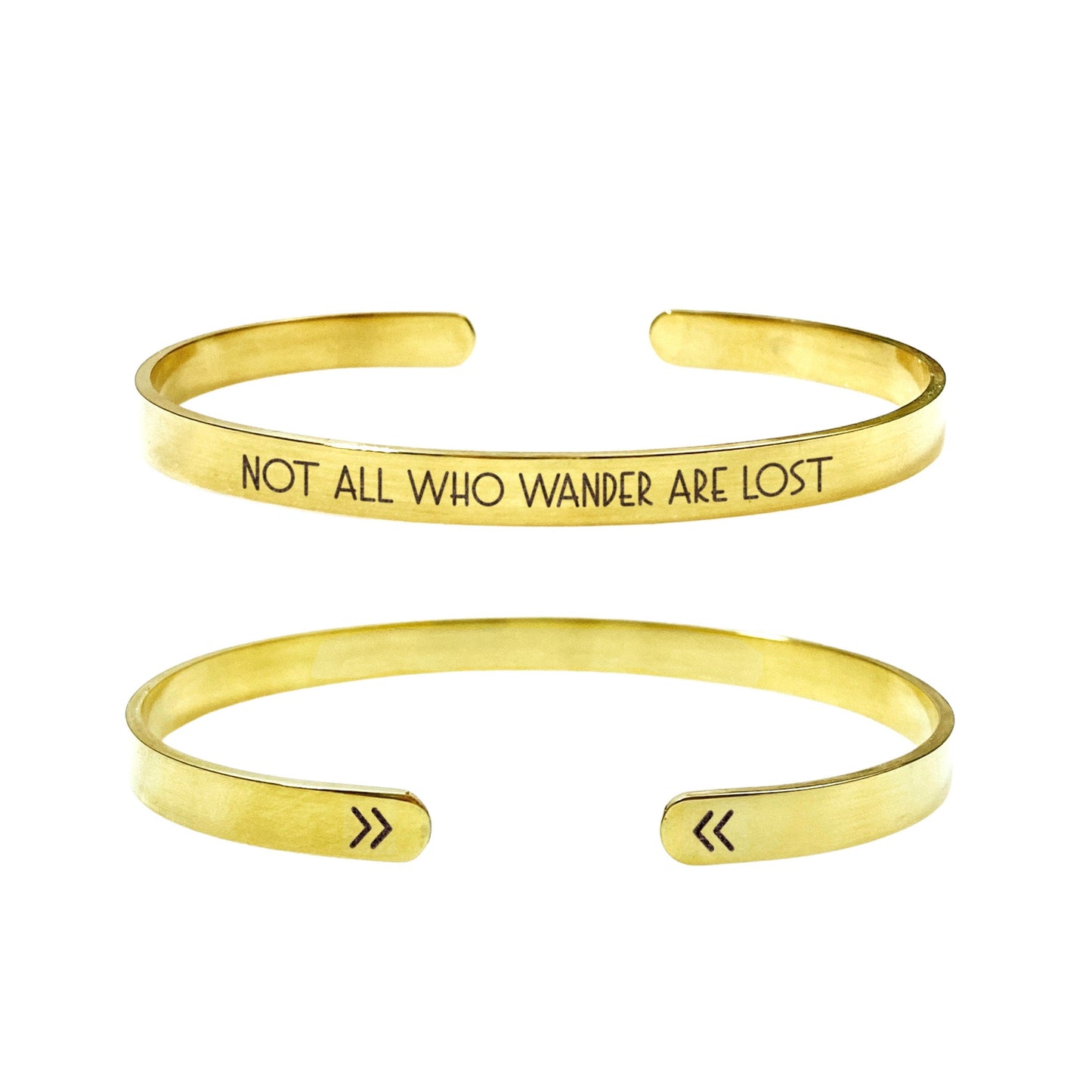 NOT ALL WHO WANDER ARE LOST CUFF - Avy + Tay