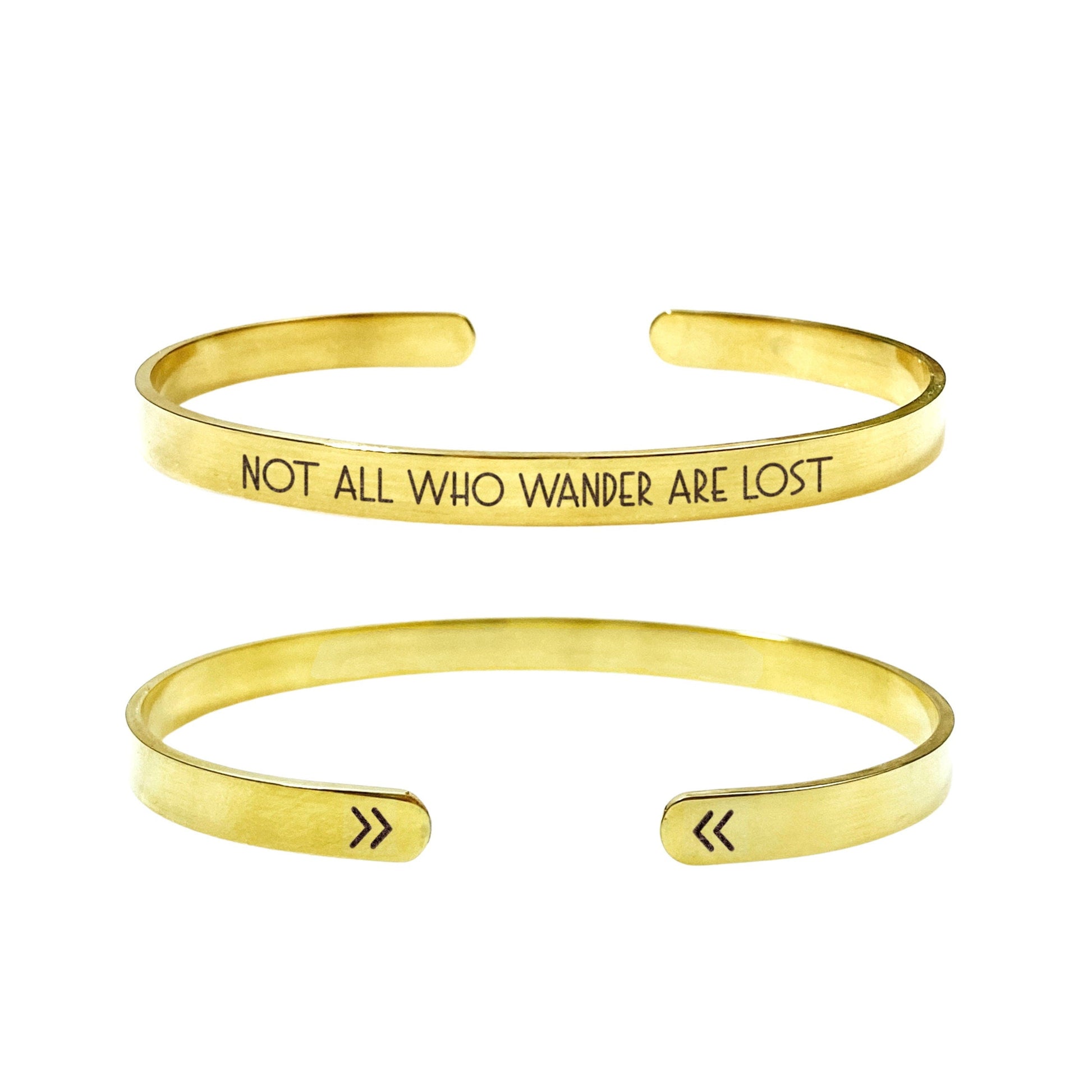 NOT ALL WHO WANDER ARE LOST CUFF - Avy + Tay