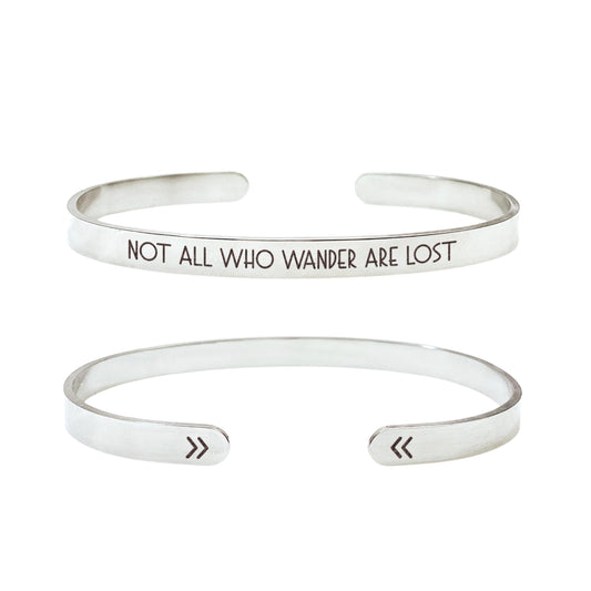 NOT ALL WHO WANDER ARE LOST CUFF - Avy + Tay