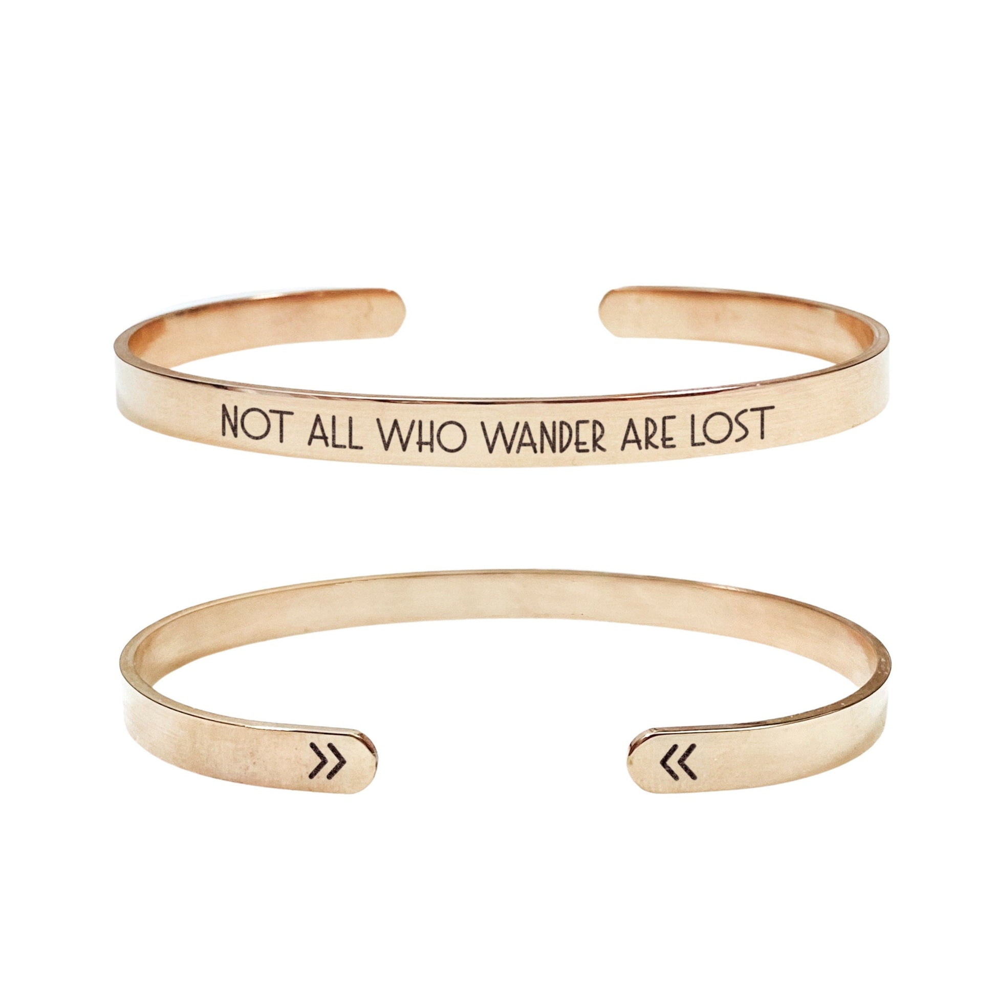 NOT ALL WHO WANDER ARE LOST CUFF - Avy + Tay