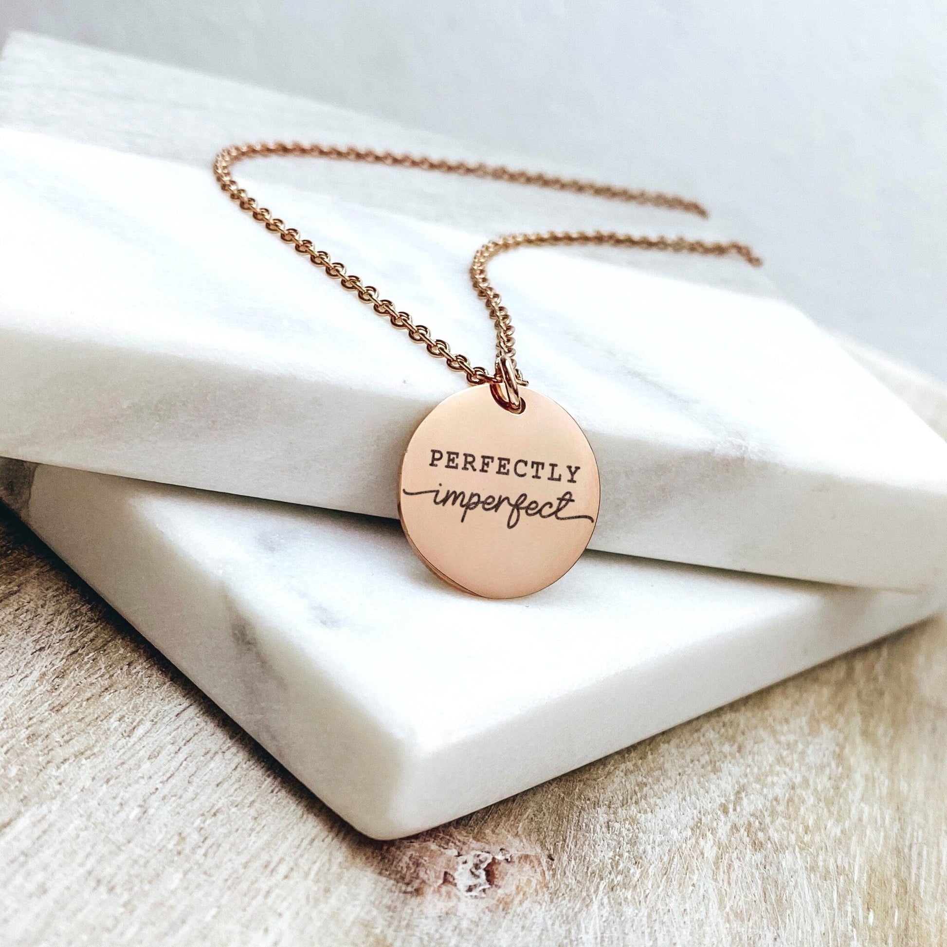 PERFECTLY IMPERFECT NECKLACE - Avy + Tay