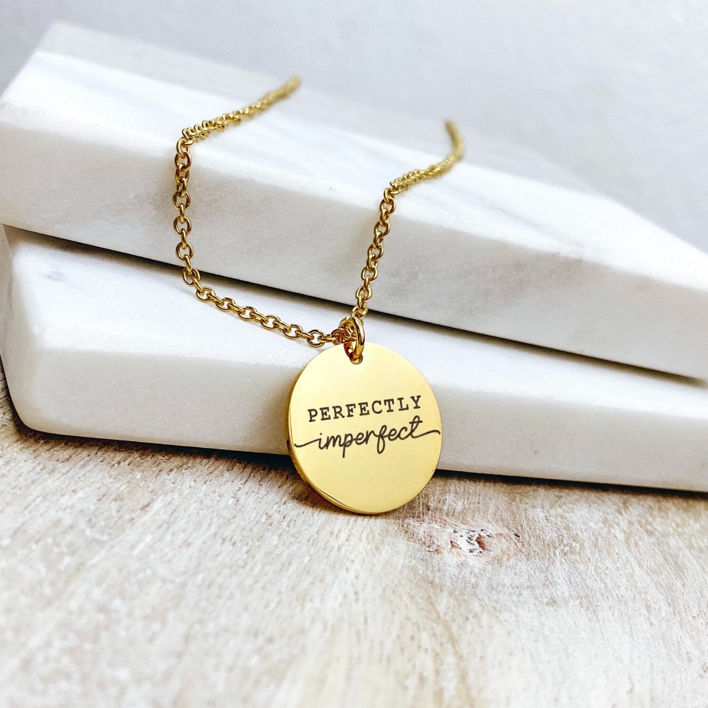 PERFECTLY IMPERFECT NECKLACE - Avy + Tay