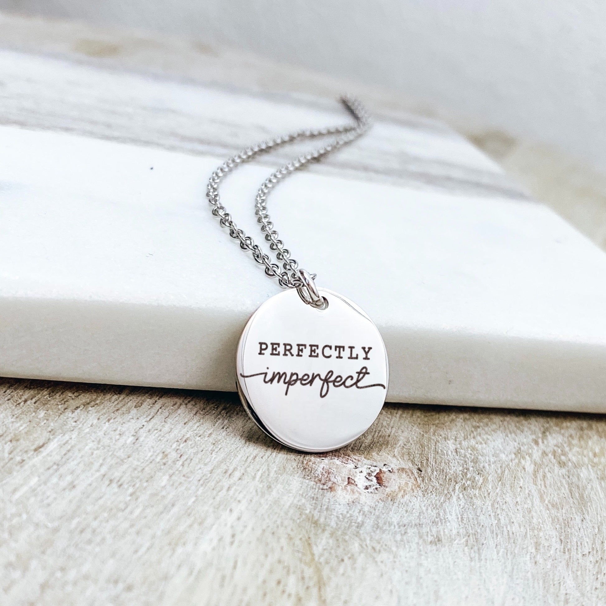 PERFECTLY IMPERFECT NECKLACE - Avy + Tay