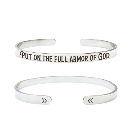 PUT ON THE FULL ARMOR OF GOD CUFF - Avy + Tay