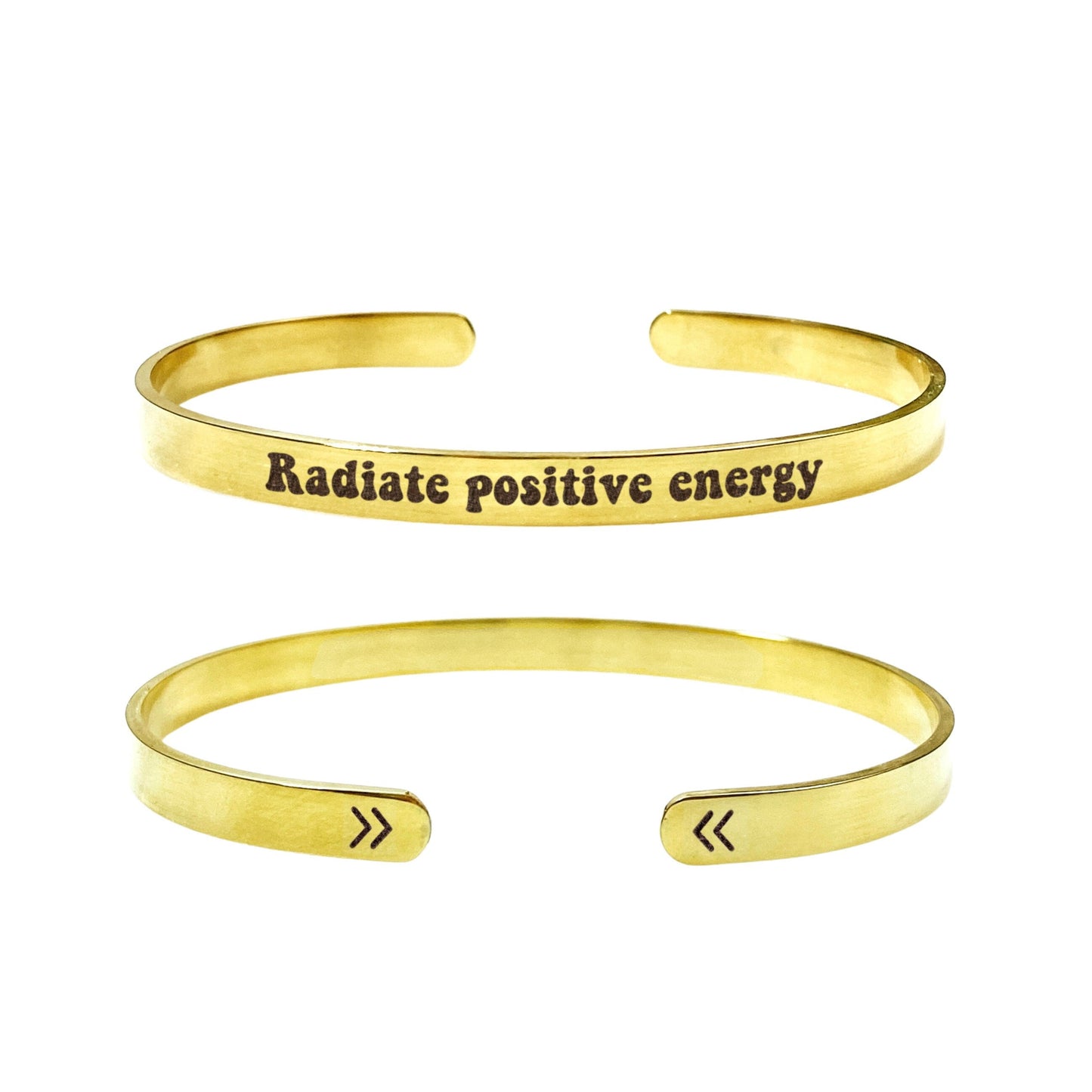 RADIATE POSITIVE ENERGY CUFF - Avy + Tay