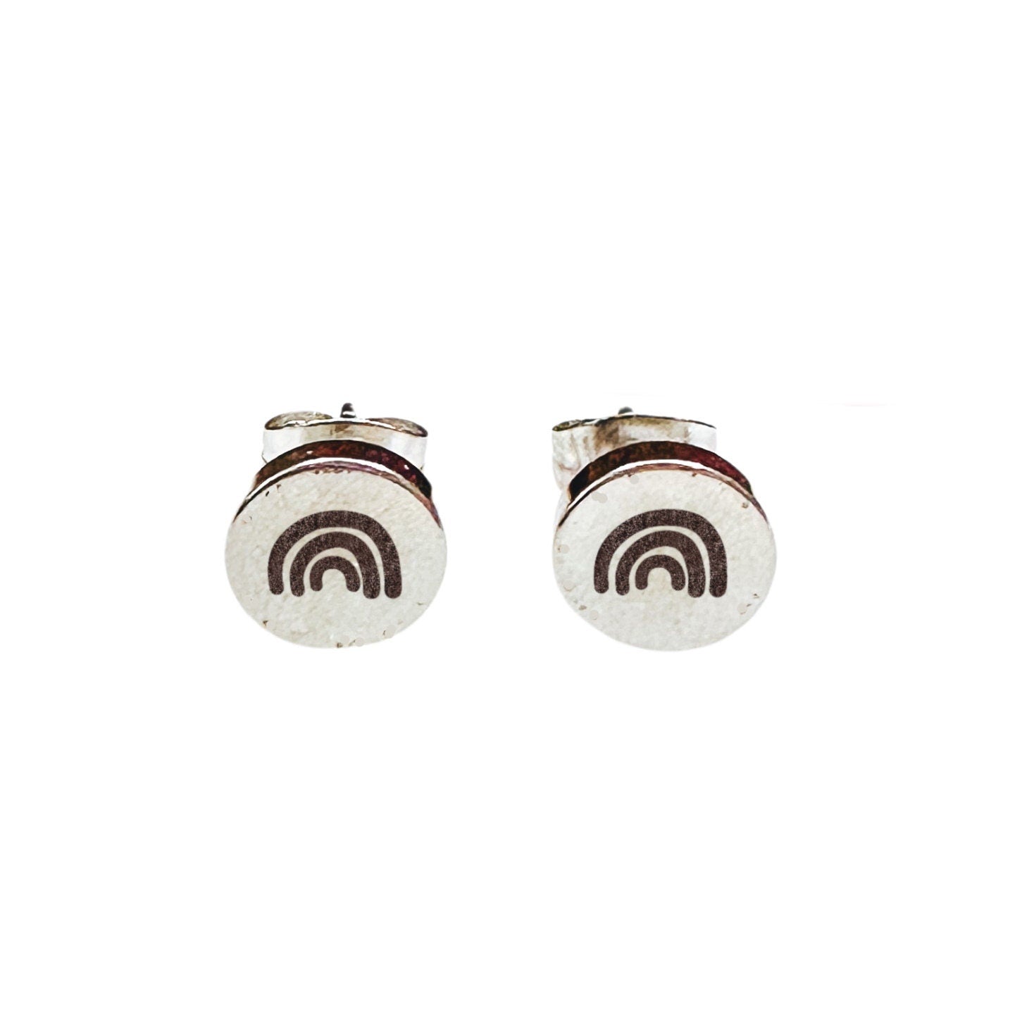 RAINBOW EARRING STUDS - Avy + Tay