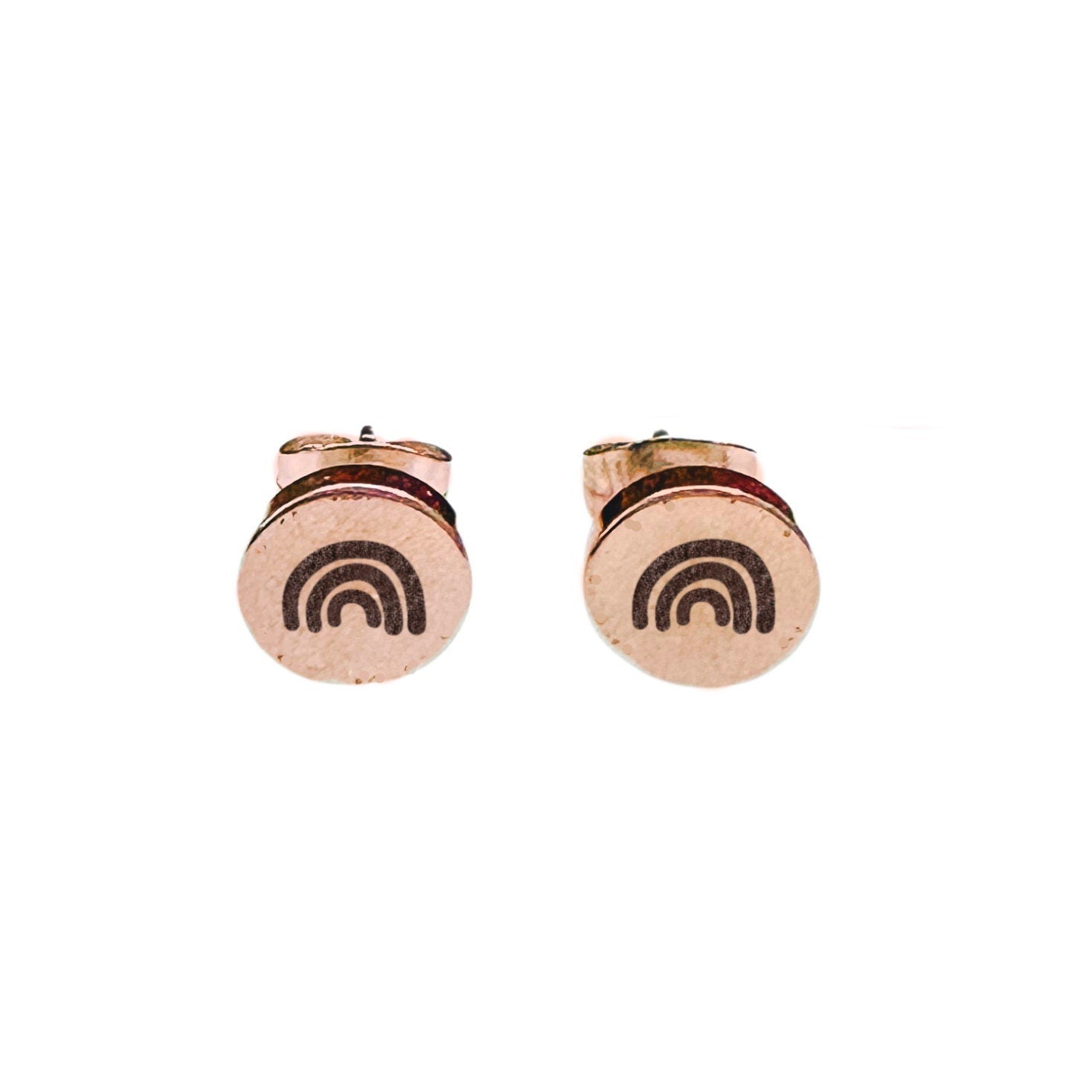 RAINBOW EARRING STUDS - Avy + Tay