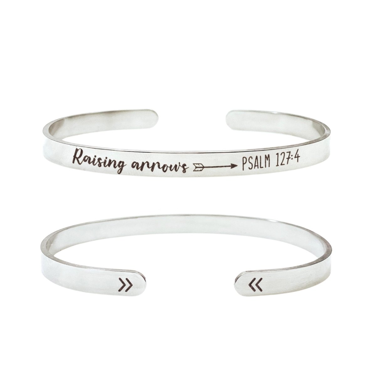 RAISING ARROWS PSALM 127:4 CUFF - Avy + Tay