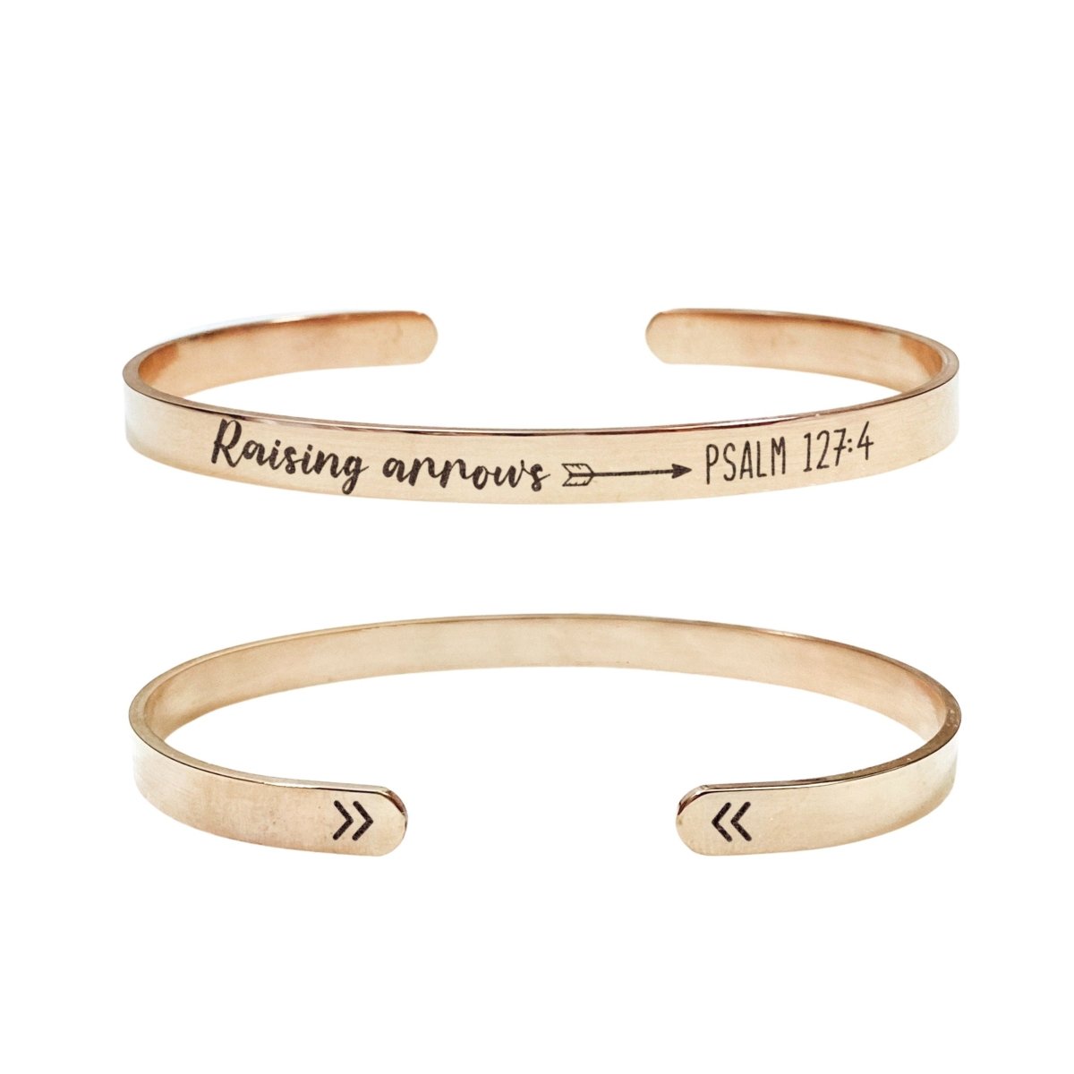 RAISING ARROWS PSALM 127:4 CUFF - Avy + Tay