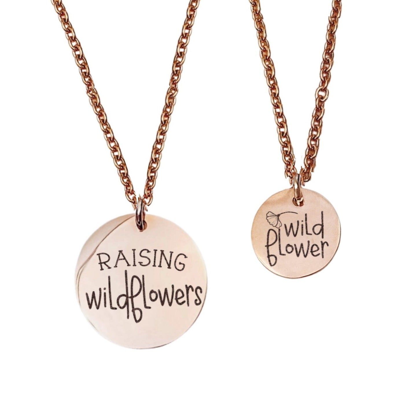 RAISING WILDFLOWERS MOMMY + ME NECKLACE SET - Avy + Tay