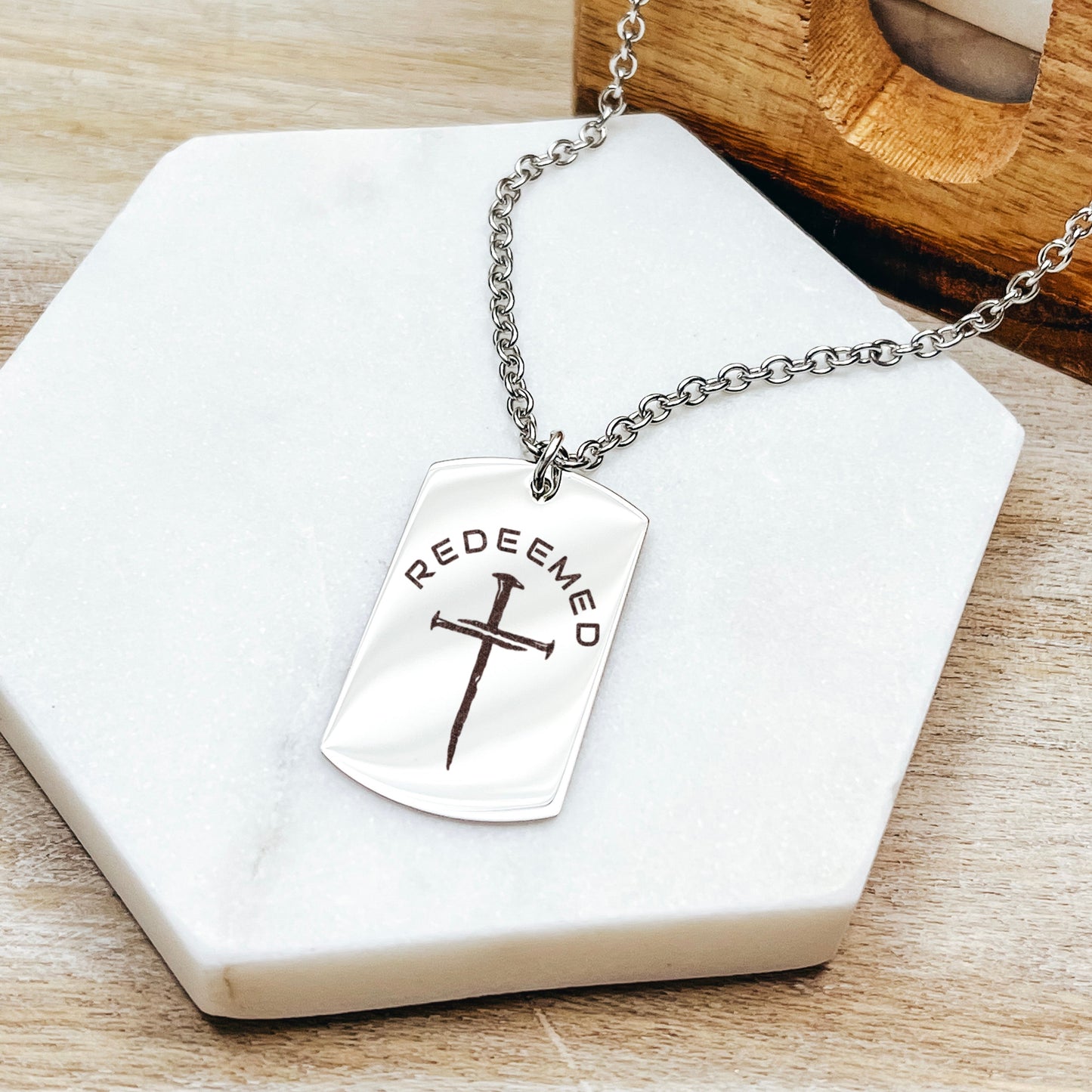 REDEEMED MEN'S NECKLACE - Avy + Tay