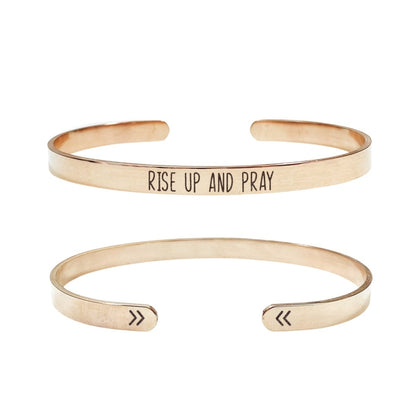 RISE UP AND PRAY CUFF - Avy + Tay