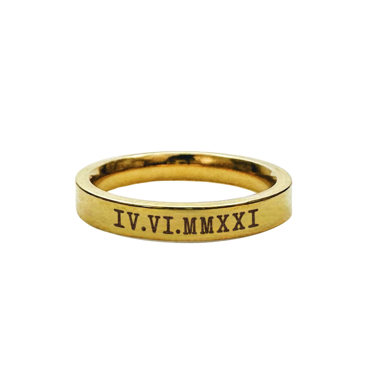 ROMAN NUMERALS RING - Avy + Tay