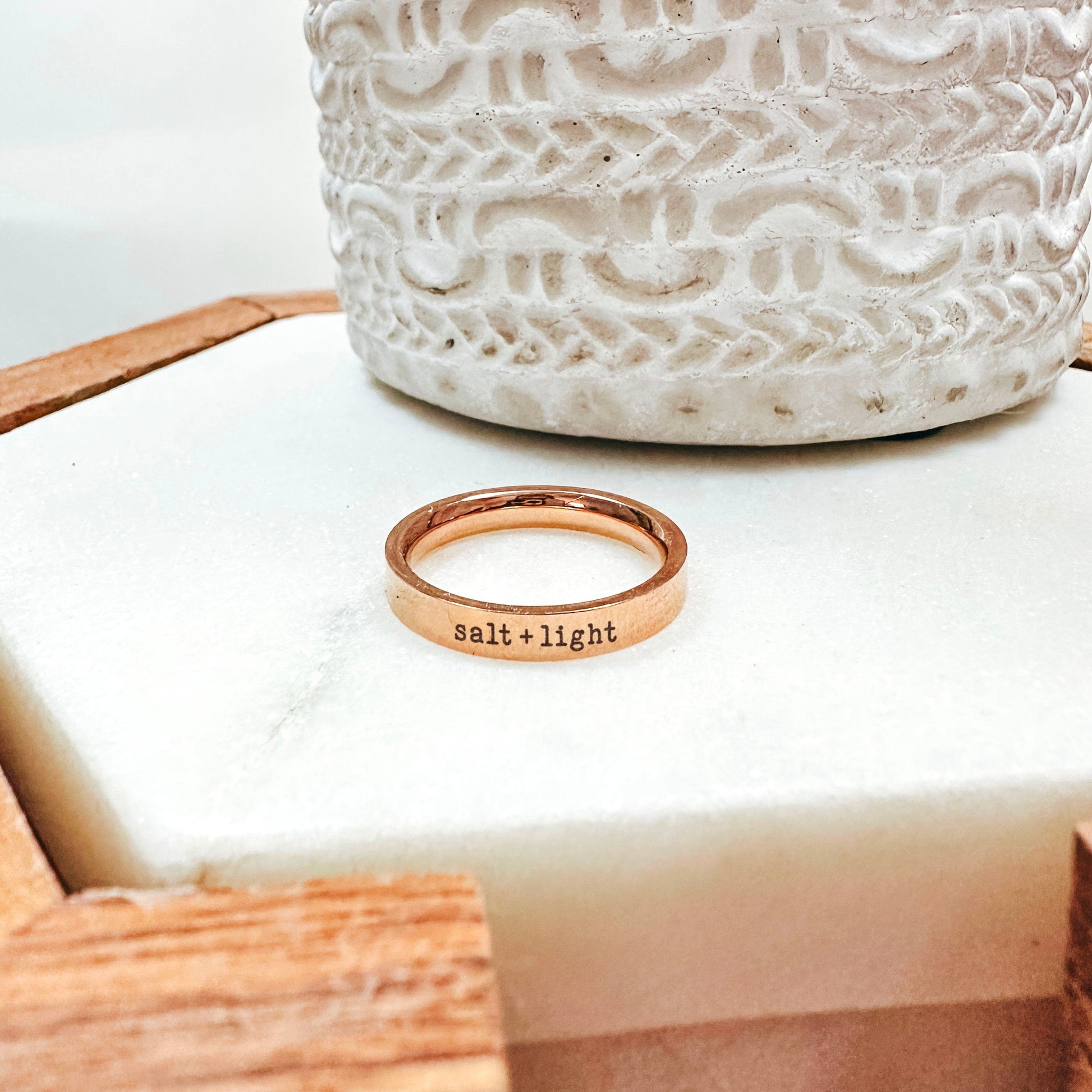 SALT + LIGHT RING - Avy + Tay