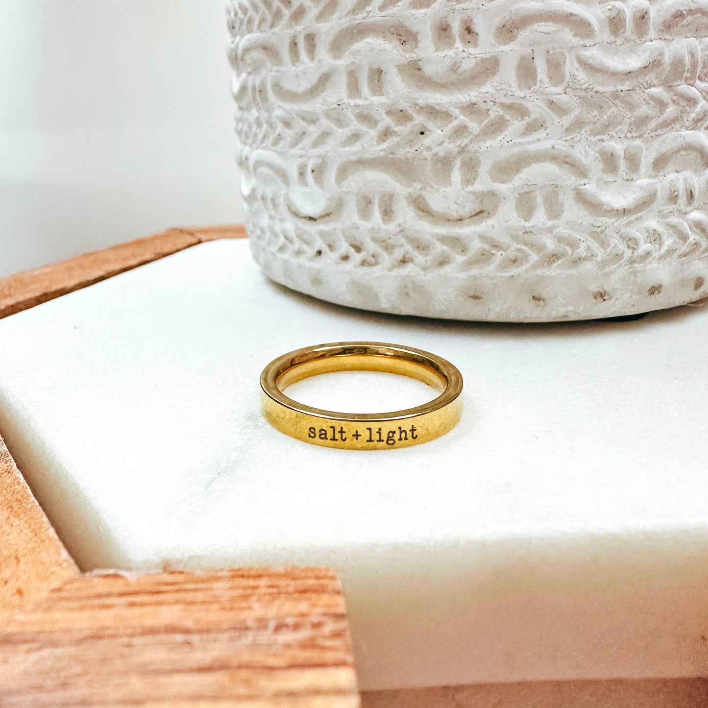 SALT + LIGHT RING - Avy + Tay