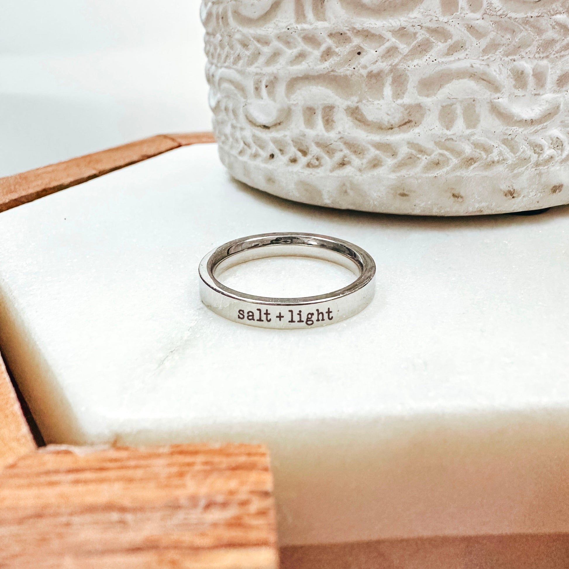 SALT + LIGHT RING - Avy + Tay