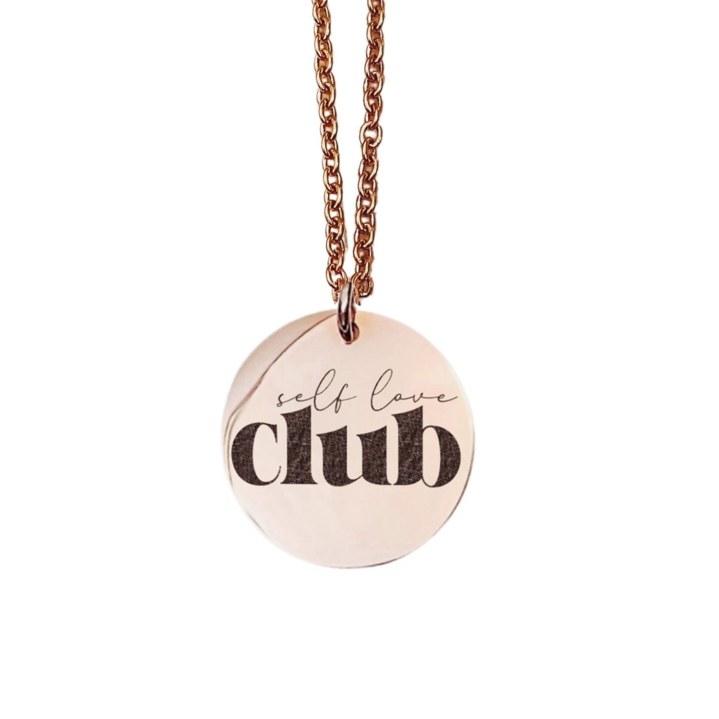 SELF LOVE CLUB NECKLACE - Avy + Tay