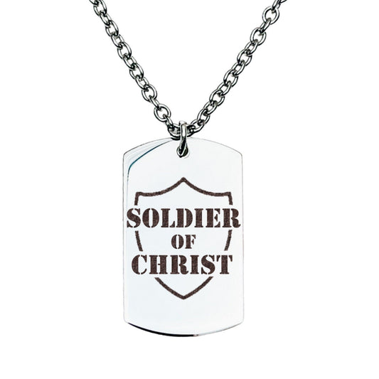 SOLDIER OF CHRIST MEN'S NECKLACE - Avy + Tay