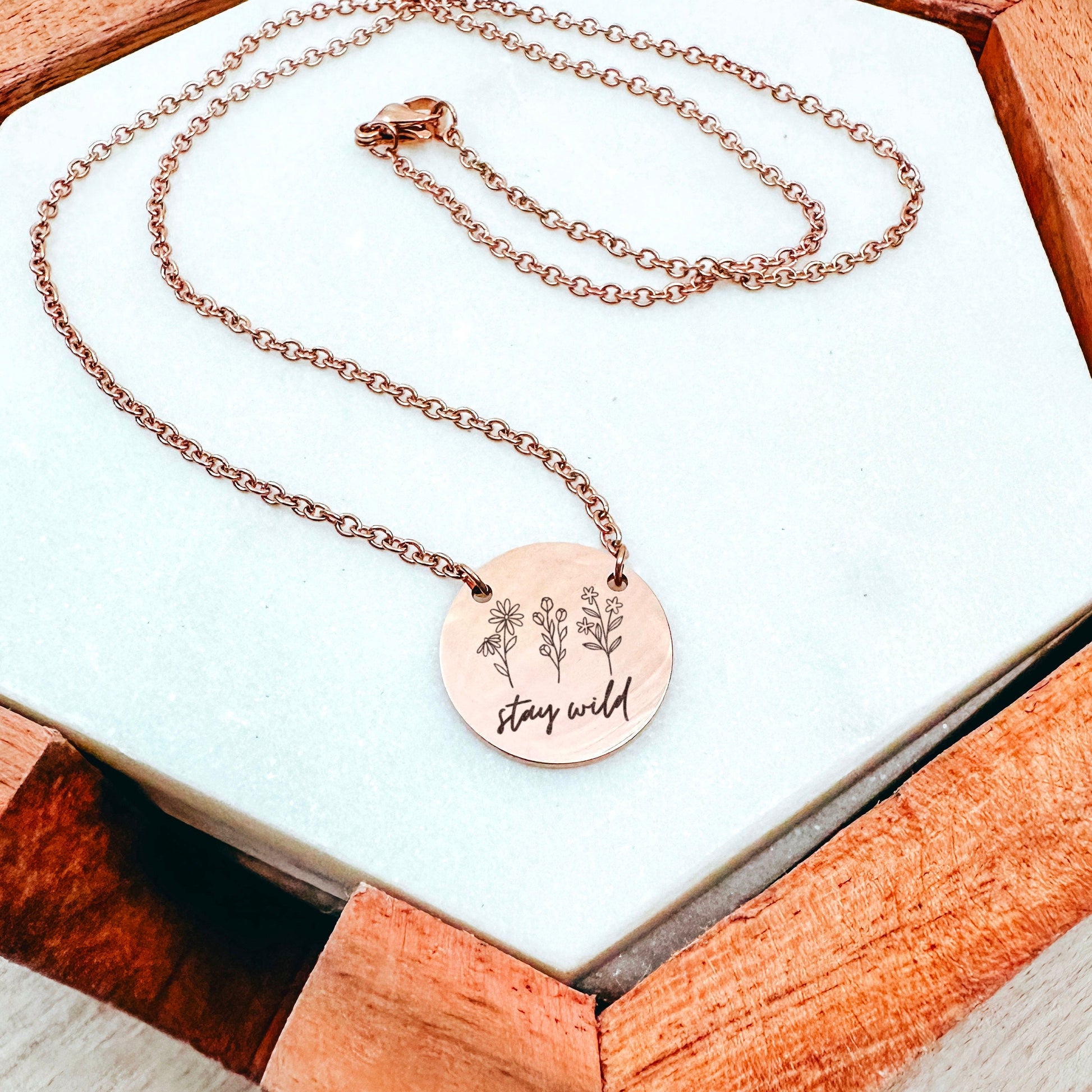 STAY WILD NECKLACE - Avy + Tay